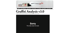 Desktop Screenshot of graffitianalysis.com